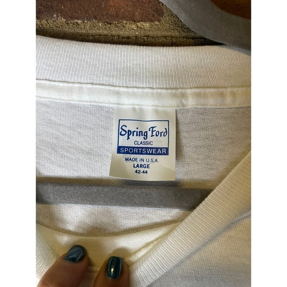 Vintage 80s Maxine Comic Don't Worry Be Crabby white T-shirt - Picture 4 of 6